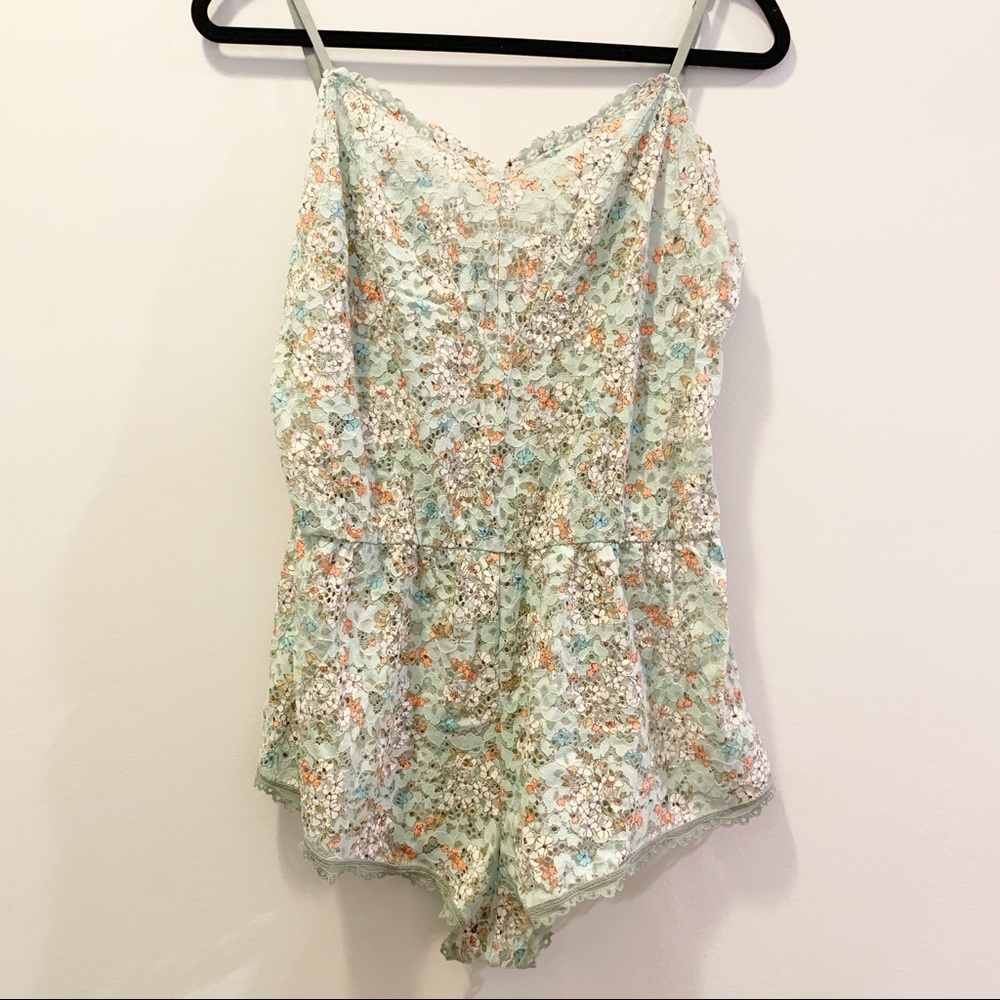 Victoria’s Secret | Floral Lace Lingerie Romper